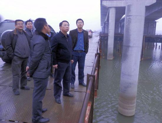 南昌市委常委、副市長劉建洋蒞臨昌南大道東延工程項目現(xiàn)場檢查指導工作